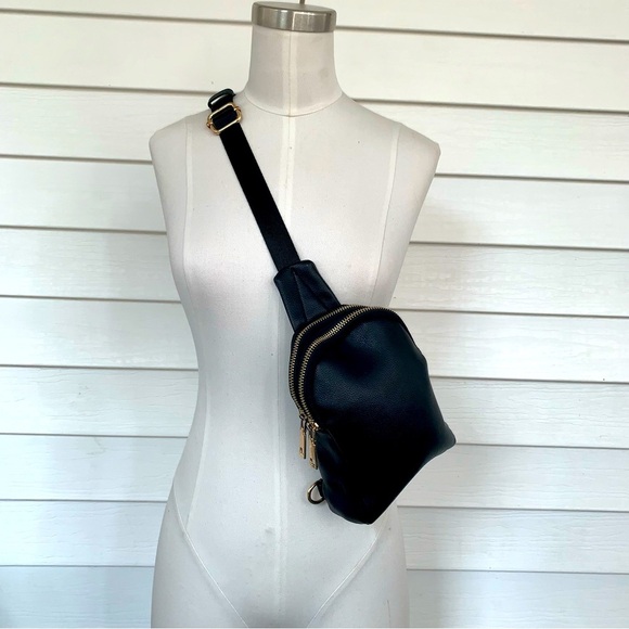 Women’s Madison West Black and sling Bag sling pocketbook bag New without Tags - Picture 9 of 12